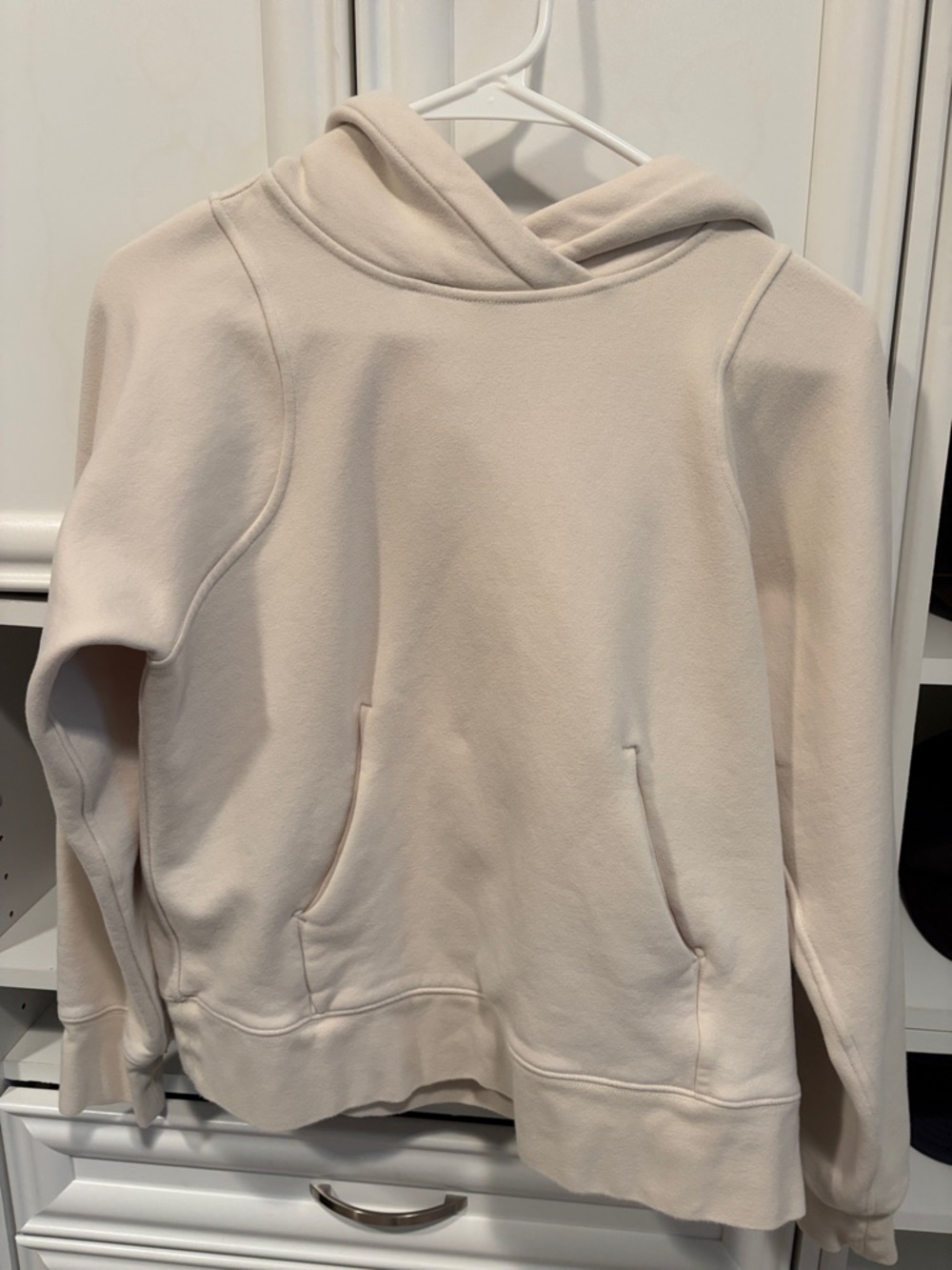 Lululemon Cream Pullover Hoodie